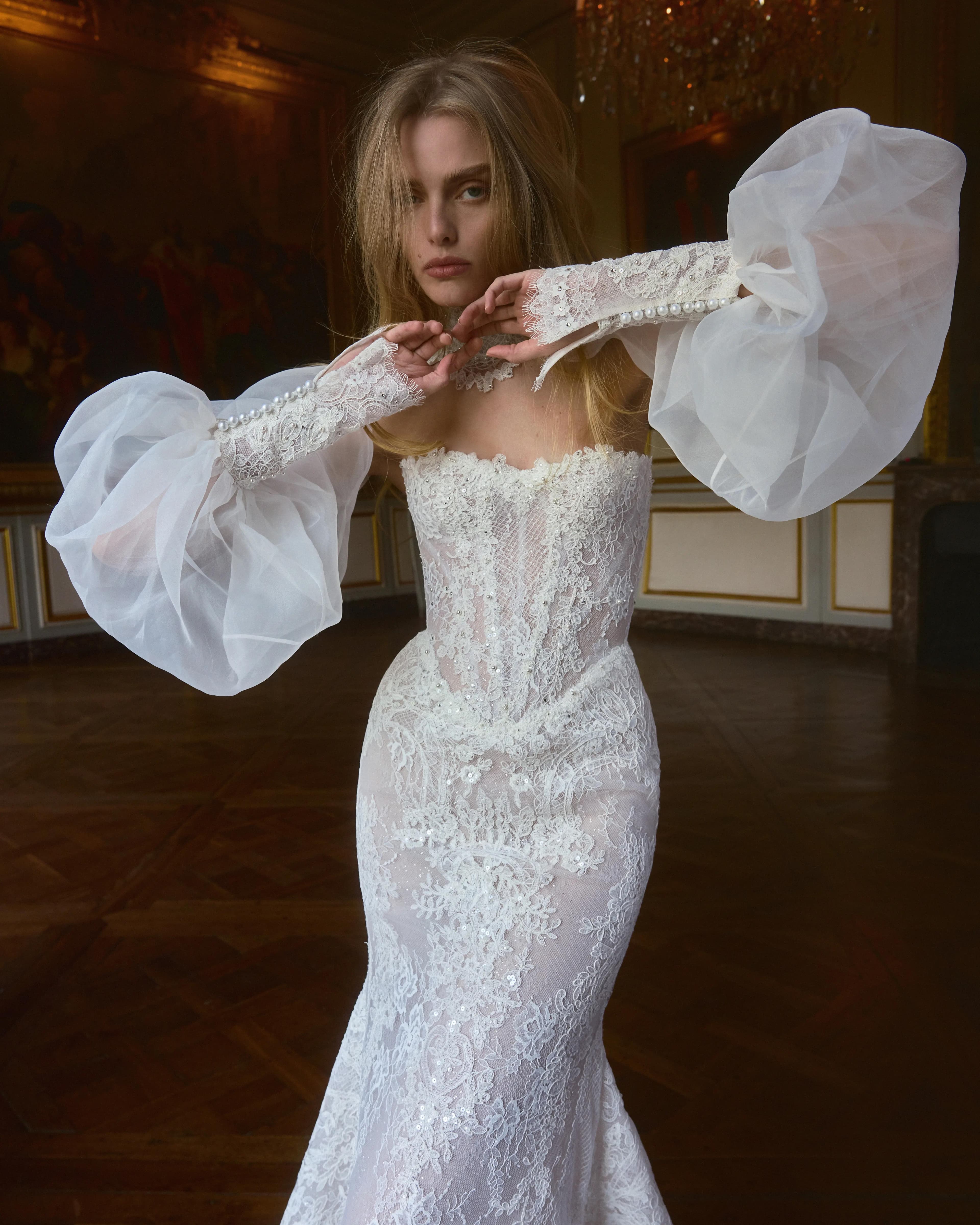 ANOUSHKA — bridal gown by Netta BenShabu, Épure de Romance, style NB.BR.2704.H