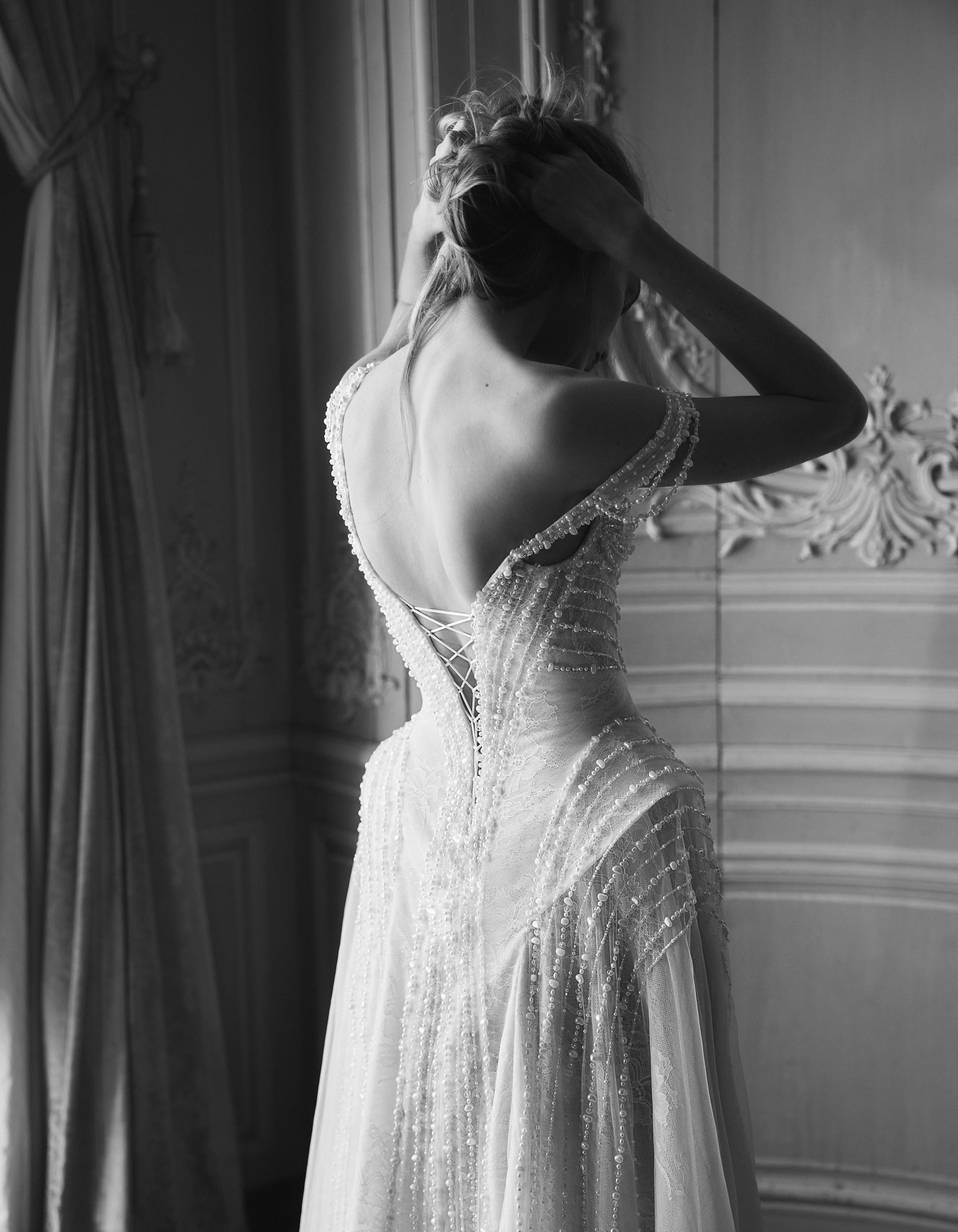 CLAUDETTE — bridal gown by Netta BenShabu, Épure de Romance, style NB.BR.2701.H