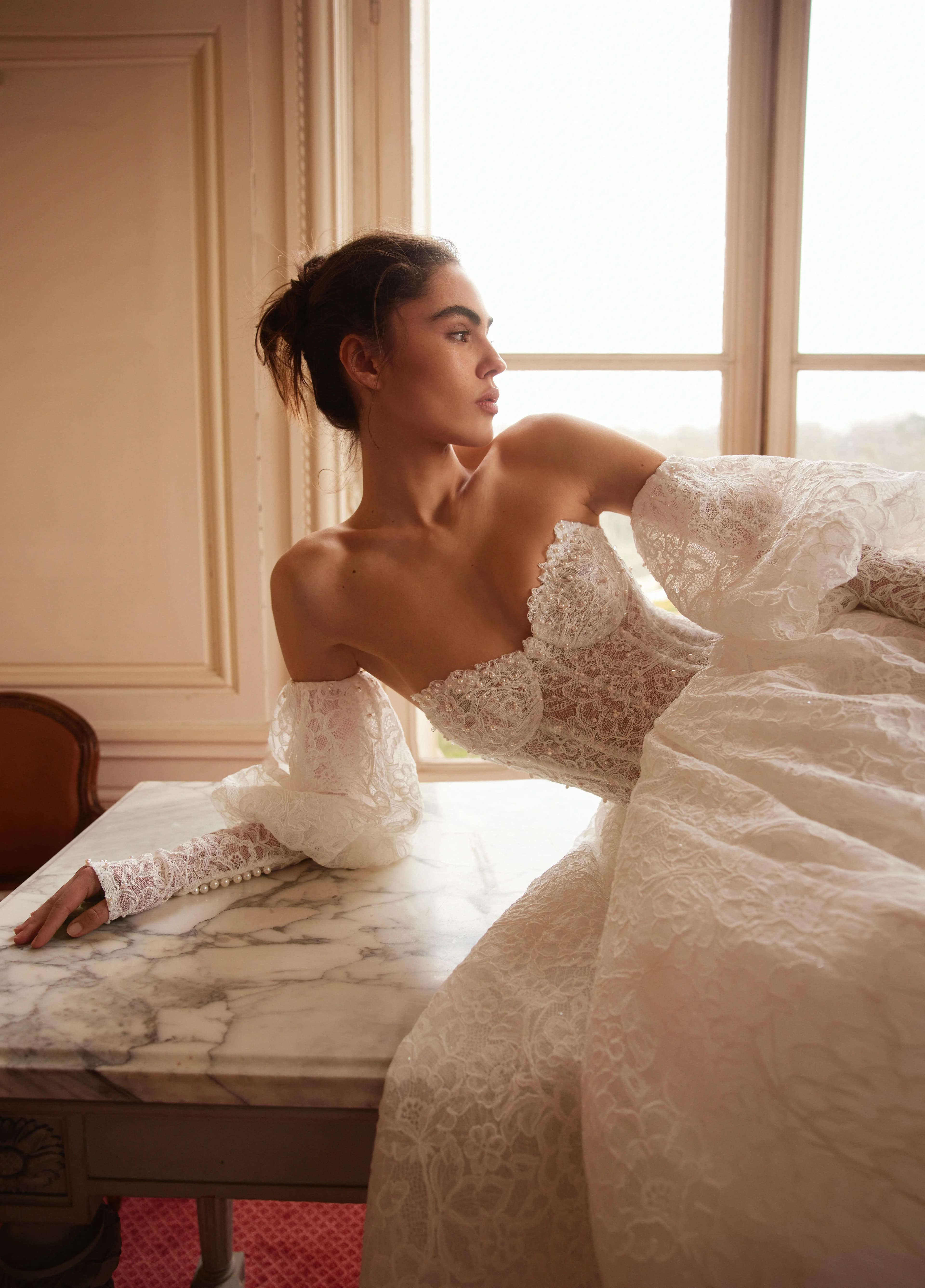 ROSALIND — bridal gown by Netta BenShabu, L'Allure de la Femme, style NB.BR.2550.LZ